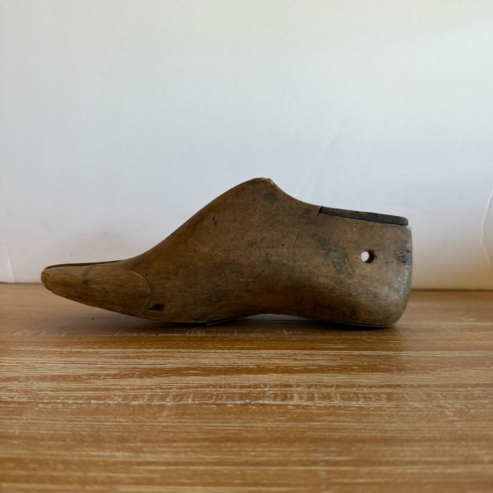 Antique Wood Shoe Mold